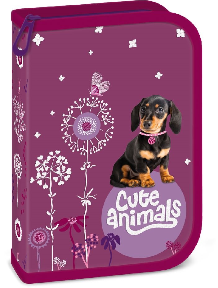 Ars Una Cute Animals Puppy 24 (5369) töltött tolltartó