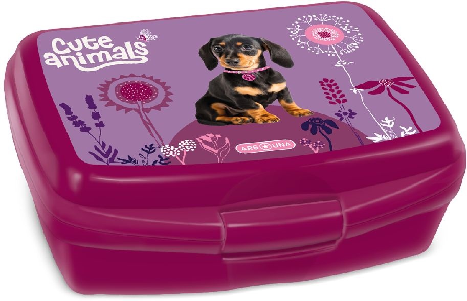 Ars Una Cute Animals Puppy 24 (5369) uzsonnás doboz