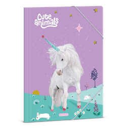 Ars Una Cute Animals Unicorn 25 (5448) A4 gumis mappa