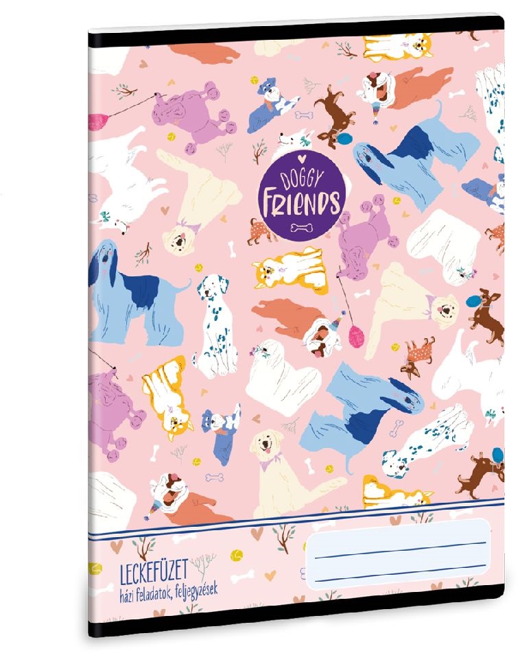 Ars Una Doggy Friends 23 (5268) A5 leckefüzet