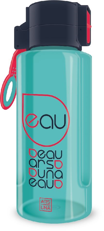 Ars Una EAU 650ml-es 5090 fekete/zöld kulacs
