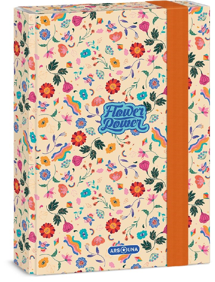 Ars Una Flower Power 23 5260 A5 füzetbox
