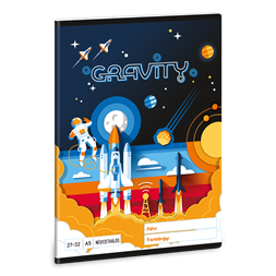 Ars Una Gravity 24 (5367) A5 27-32 kockás füzet