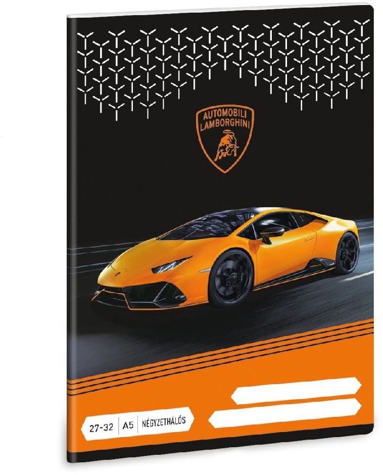 Ars Una Lamborghini 5125 A5 27-32 kockás füzet