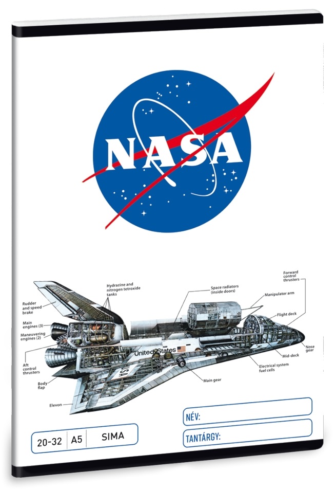 Ars Una Nasa-1 5063 A5 20-32 sima füzet