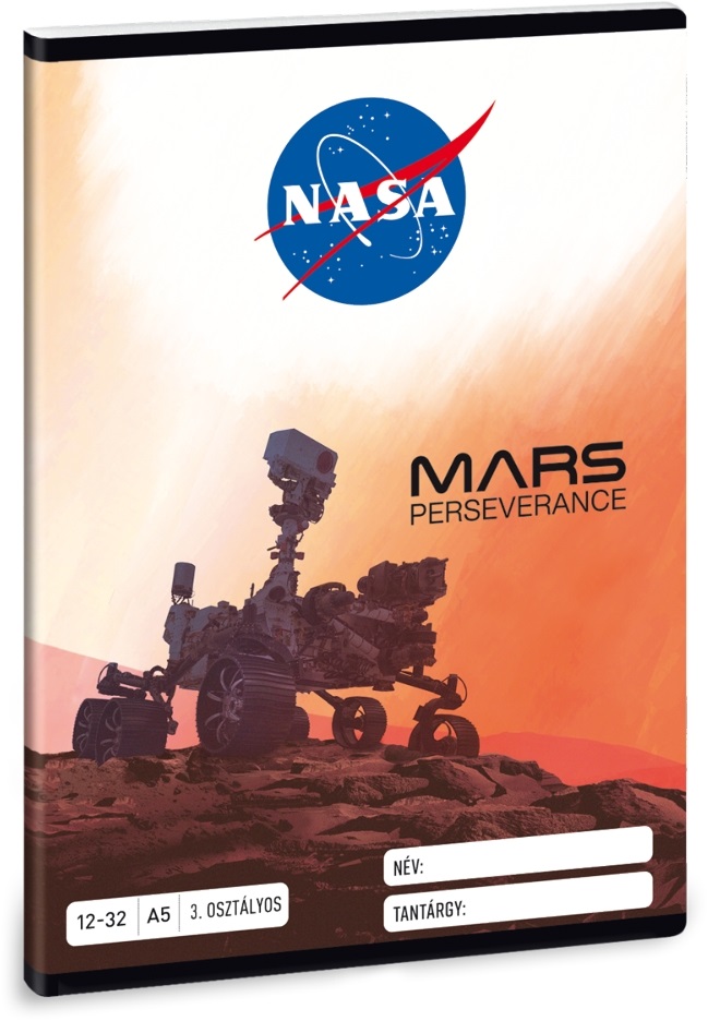 Ars Una Nasa-1 5078 A5 12-32 3.osztályos füzet