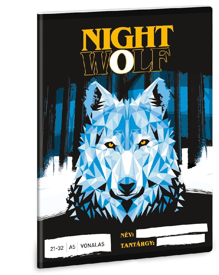 Ars Una Nightwolf 23 (5257) A5 21-32 vonalas füzet