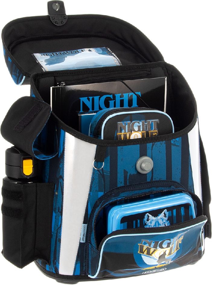 Ars Una Nightwolf 23 (5257) kompakt easy iskolatáska