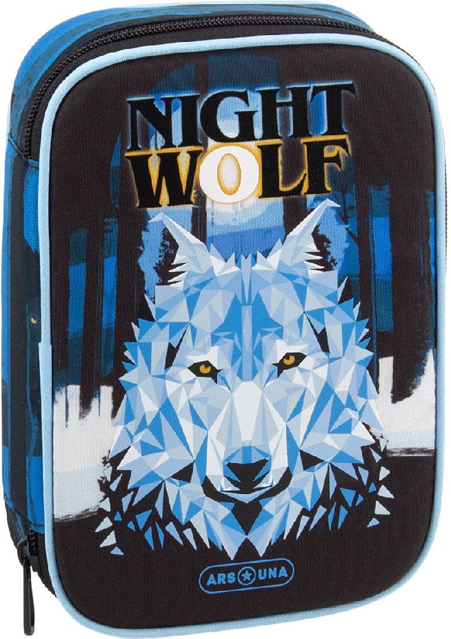 Ars Una Nightwolf 23 (5257) többszintes tolltartó