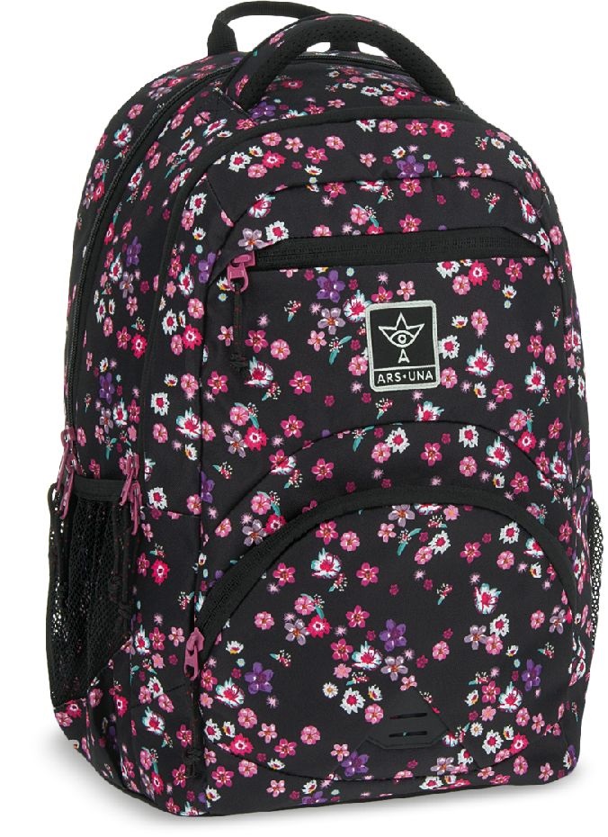 Ars Una Pearl Blossom Black 24 (5377) 27 L ergonomikus hátizsák
