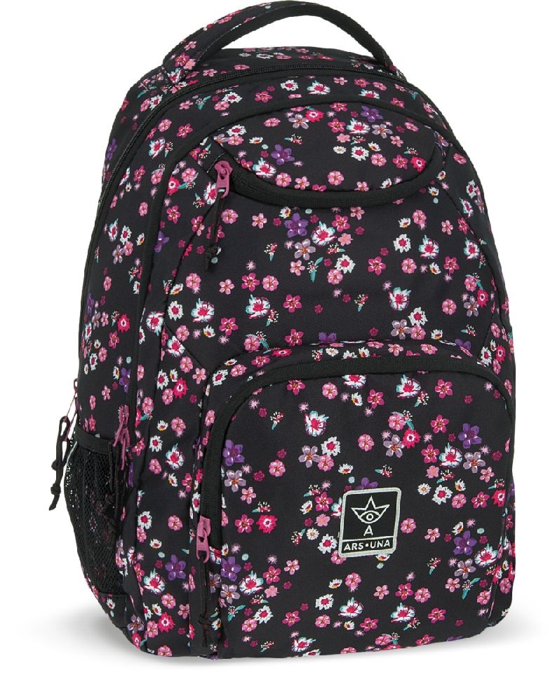 Ars Una Pearl Blossom Black 24 (5377) AU-6 hátizsák