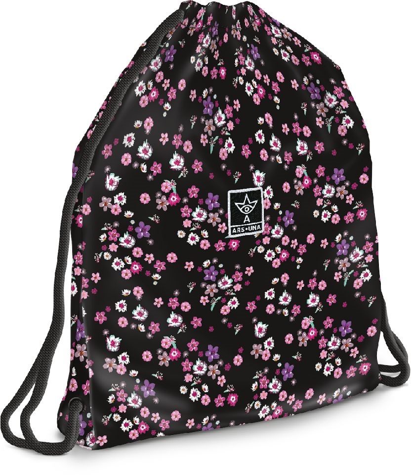 Ars Una Pearl Blossom Black 24 (5377) tinédzser sportzsák