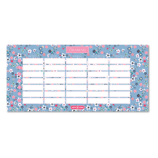 Ars Una Pearl Blossom Blue 24 (5376) egylapos órarend