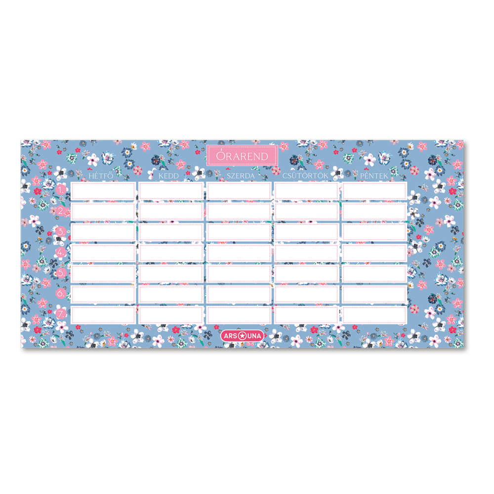 Ars Una Pearl Blossom Blue 24 (5376) egylapos órarend