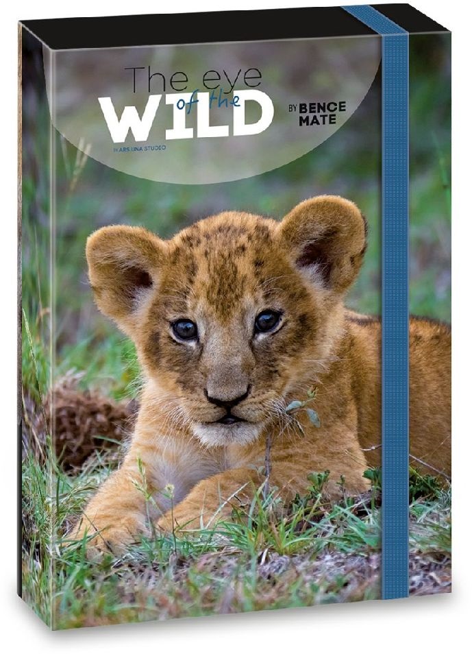 Ars Una The eyes of the wild lion 5216 A4 füzetbox