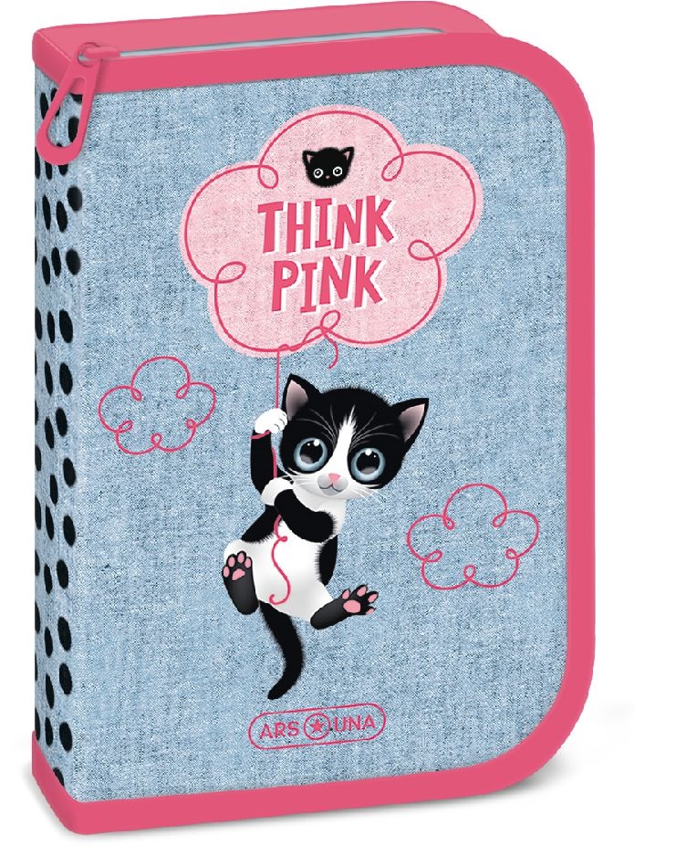 Ars Una Think-Pink 23 5285 töltött tolltartó