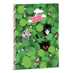 Ars Una Think-Pink 25 (5462) A4 gumis mappa