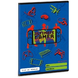 Ars Una Ultimate Gamer 5141 A5 21-32 vonalas füzet