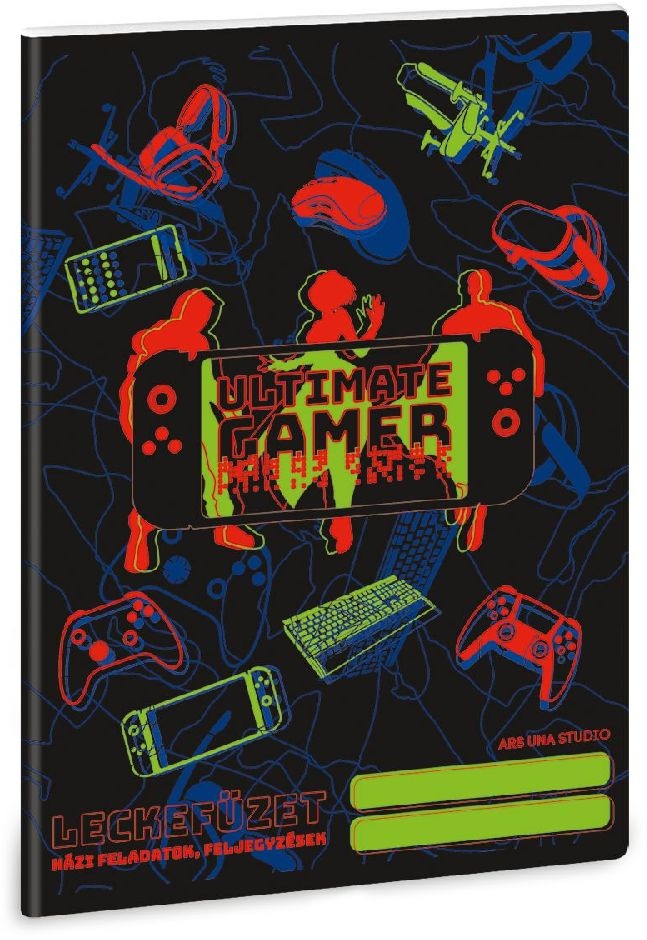 Ars Una Ultimate Gamer 5141 A5 leckefüzet