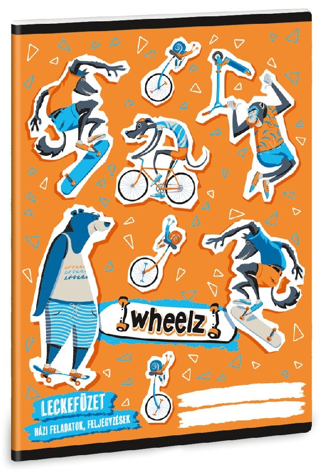Ars Una Wheelz 23 (5262) A5 leckefüzet