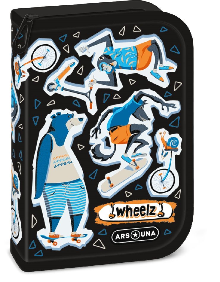 Ars Una Wheelz 23 (5262) töltött tolltartó