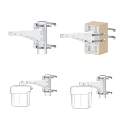 Aruba AP-270-MNT-V2 Outdoor Pole/Wall Short Mount Kit
