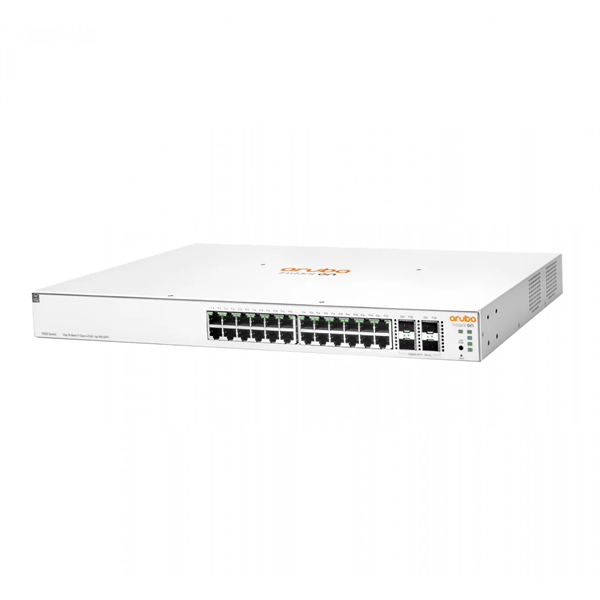 Aruba Instant On JL684B 1930 24xGbE LAN 4xSFP+ port smart menedzselhető PoE (370W) switch