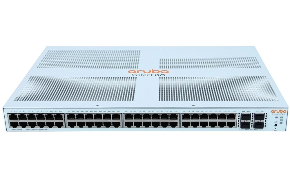 Aruba Instant On JL685A 1930 48xGbE LAN 4xSFP+ port smart menedzselhető switch