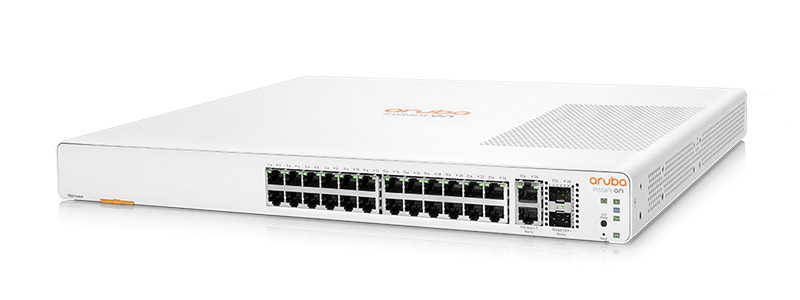 Aruba Instant On JL806A 1960 24xGbE LAN 2x10GbE LAN 2xSFP+ port smart menedzselhető switch