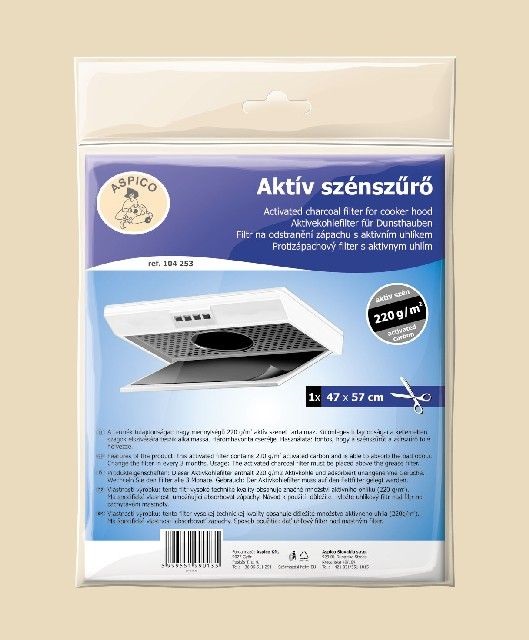 Aspico 104253 páraelszívóhoz szénszűrő