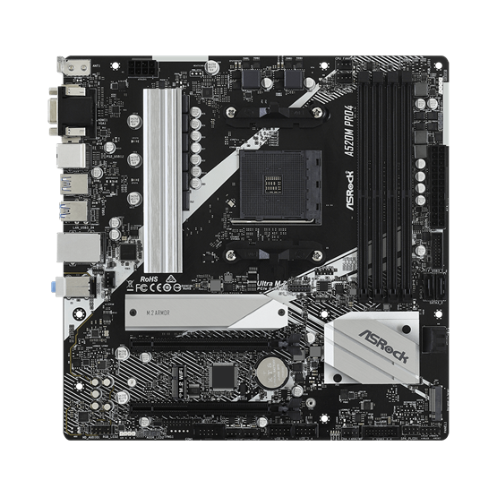 Asrock A520M PRO4 desktop alaplap microATX