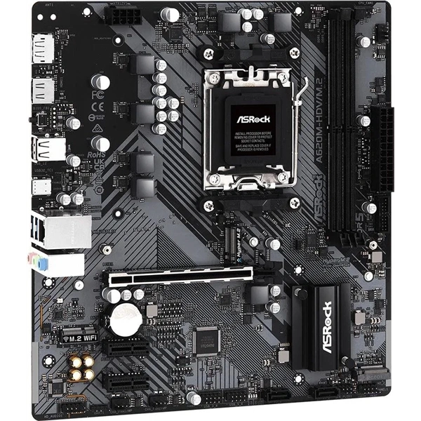 Asrock A620M-HDV/M.2 desktop alaplap microATX