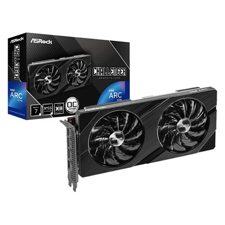 Asrock Arc A770 Challenger OC 16GB GDDR6 256-bit grafikus kártya