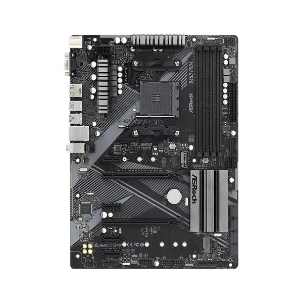 Asrock B450 Pro4 R2.0 AMD B450 AM4 ATX alaplap