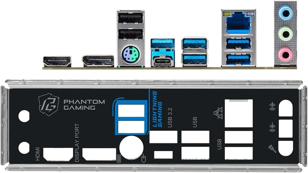 Asrock B550M Phantom Gaming Riptide desktop alaplap microATX