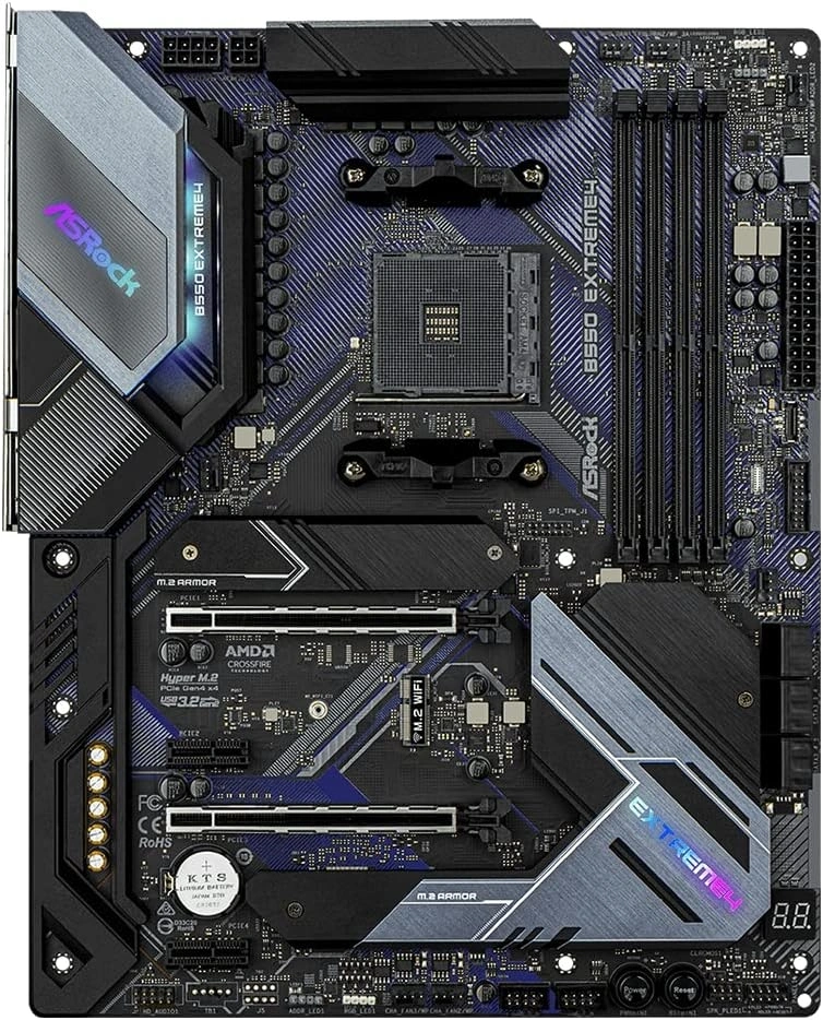 Asrock B550 Extreme4 AMD B550 AM4 ATX alaplap
