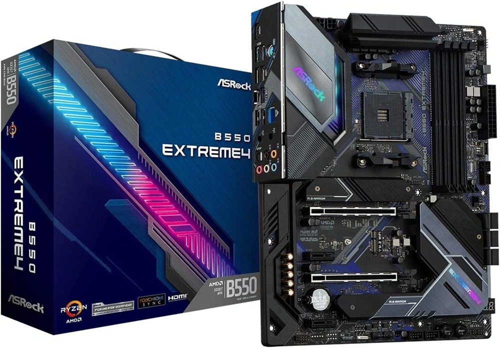 Asrock B550 Extreme4 AMD B550 AM4 ATX alaplap