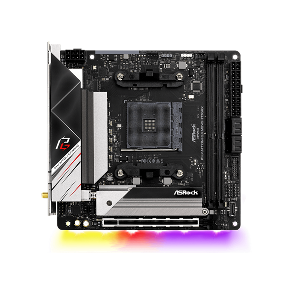 Asrock B550 PHANTOM GAMING-ITX/ax desktop alaplap Mini-ITX
