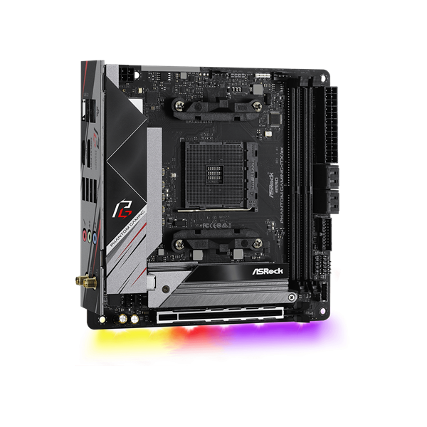 Asrock B550 PHANTOM GAMING-ITX/ax desktop alaplap Mini-ITX
