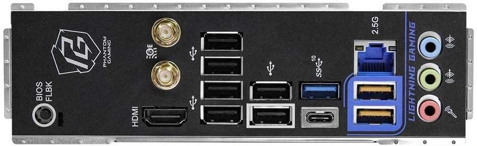 Asrock B650E Phantom Gaming Riptide WiFi desktop alaplap ATX