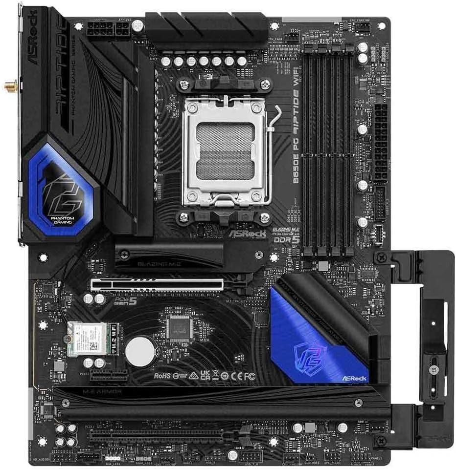 Asrock B650E Phantom Gaming Riptide WiFi desktop alaplap ATX