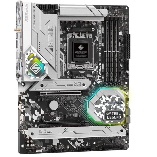 Asrock B650E STEEL LEGEND WIFI desktop alaplap ATX