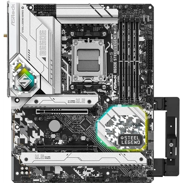 Asrock B650E STEEL LEGEND WIFI desktop alaplap ATX