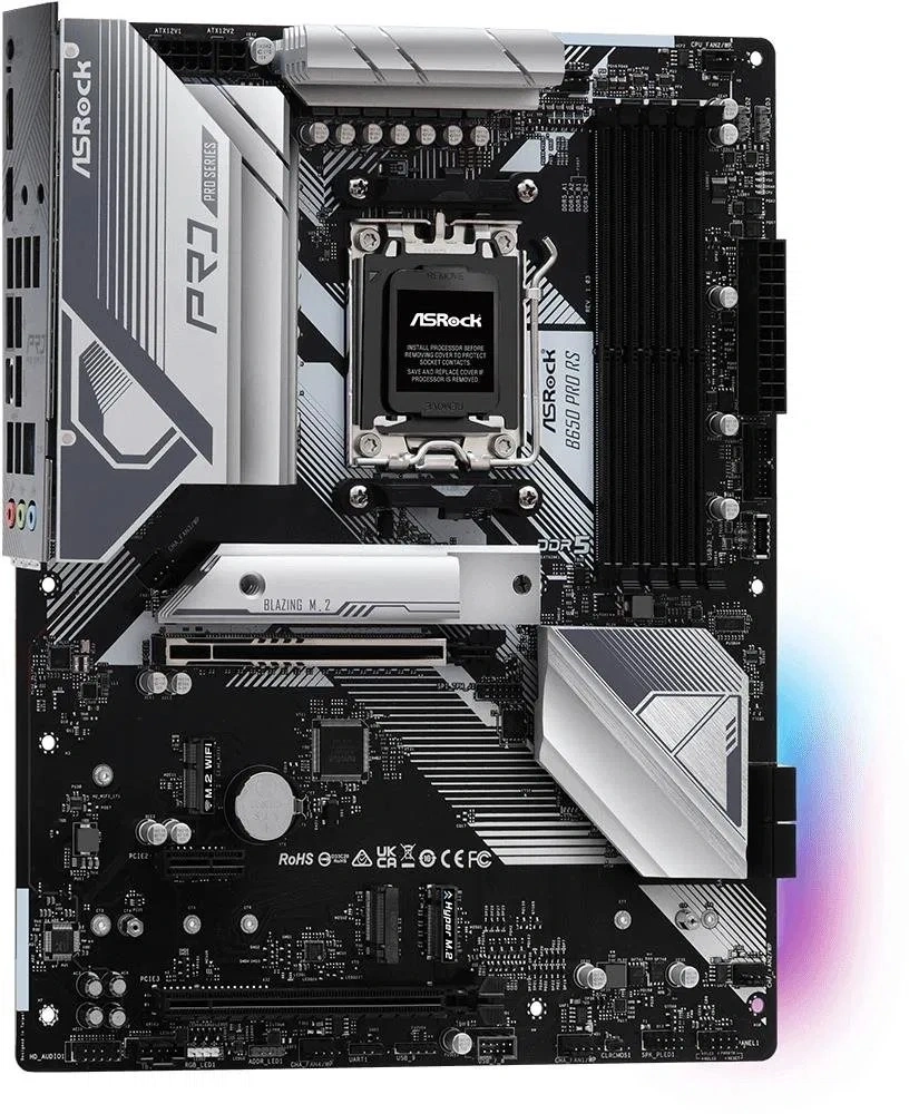 Asrock B650 PRO RS desktop alaplap ATX