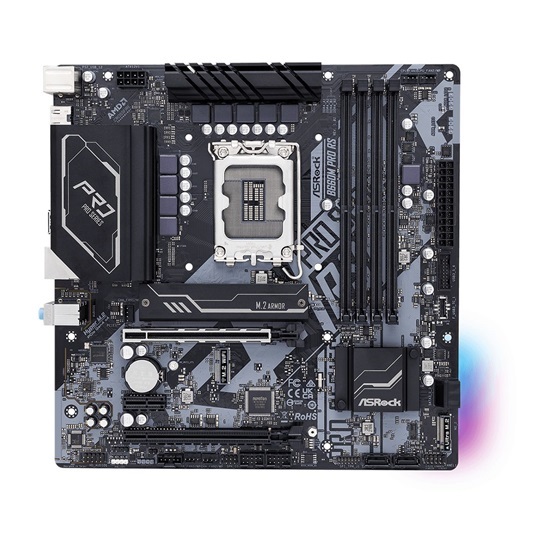 Asrock B660M PRO RS desktop alaplap microATX
