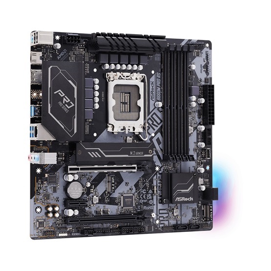Asrock B660M PRO RS desktop alaplap microATX