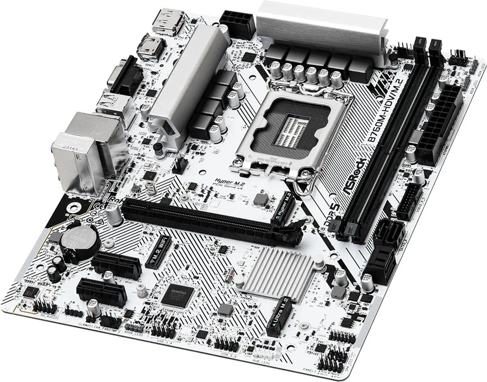 Asrock B760M-HDV/M.2 Intel B760 LGA1700 mATX alaplap