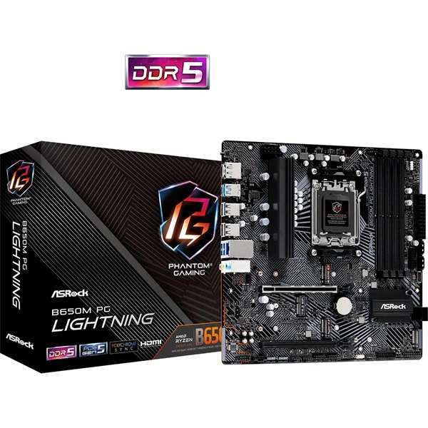 Asrock B760M PG Lightning Wifi Intel B760 LGA1700 mATX alaplap