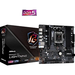Asrock B760M PG Lightning Wifi Intel B760 LGA1700 mATX alaplap