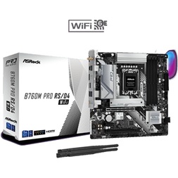 Asrock B760M PRO RS/D4 WIFI desktop alaplap microATX